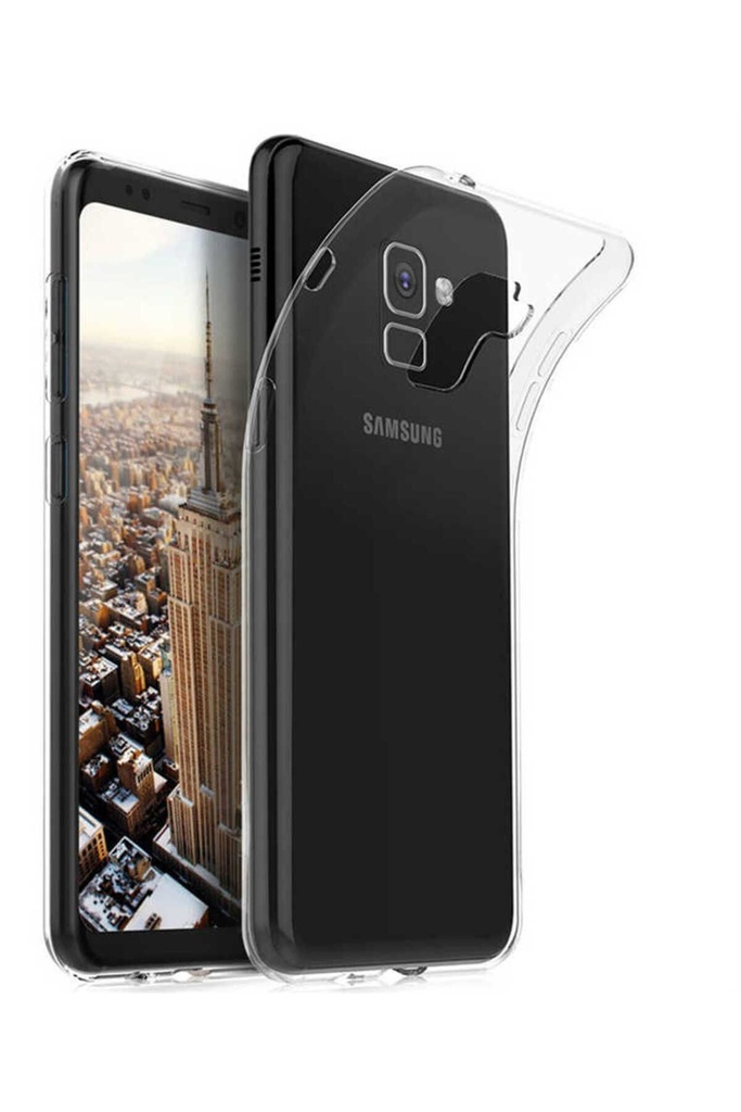 Samsung Galaxy A8 2018 Uyumlu Kılıf Zore Süper Silikon Kapak