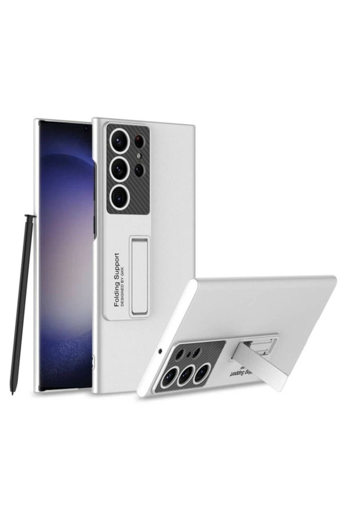 Samsung Galaxy S24 Ultra Uyumlu Kılıf Zore Standlı Ays Kapak