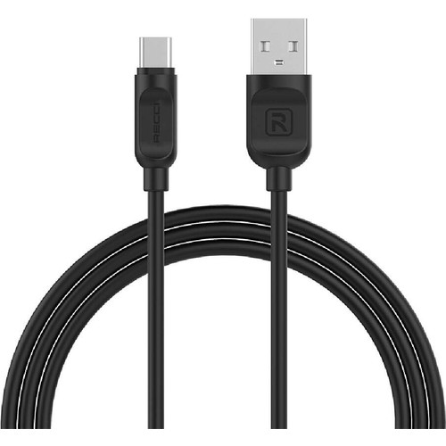 Recci RCT-P100 City of Sky Serisi Type-C to USB-A Data ve Şarj Kablosu 1M
