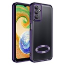Samsung Galaxy A05S Uyumlu Kılıf Kamera Korumalı Logo Gösteren Zore Omega Kapak