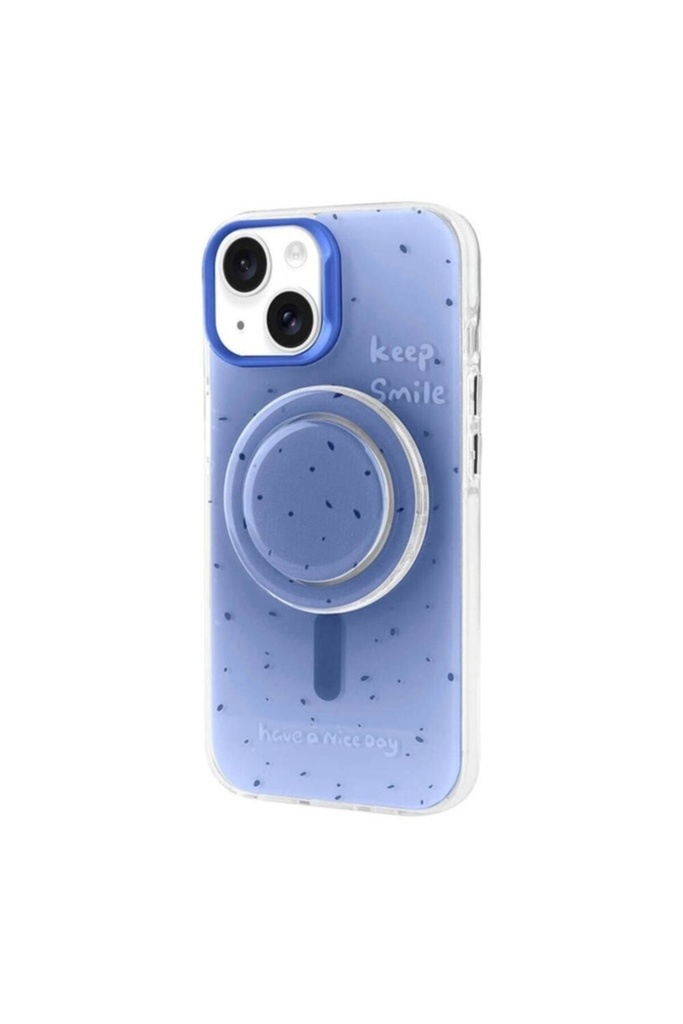 Apple iPhone 13 Uyumlu Kılıf M-safe Şarj Özellikli Tak-Çıkar Pop Soketli Zore Tiktok Kapak