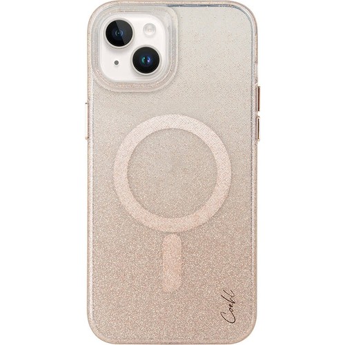 Apple iPhone 14 Uyumlu Kılıf M-safe Şarj Özellikli Simli Arka Yüzey Coehl Lumino Kapak