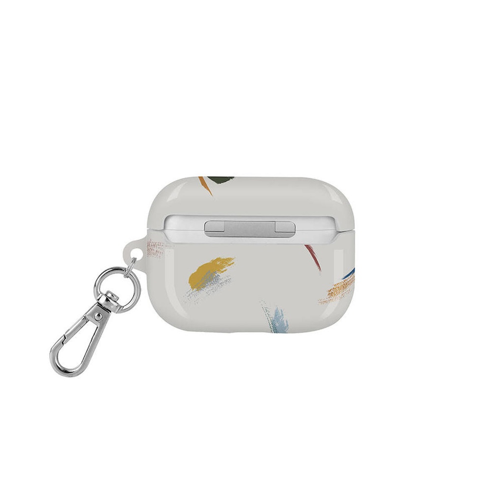 Apple Airpods Pro Uyumlu Kılıf Fırça Boya Desenli Coehl Reverie Kapak