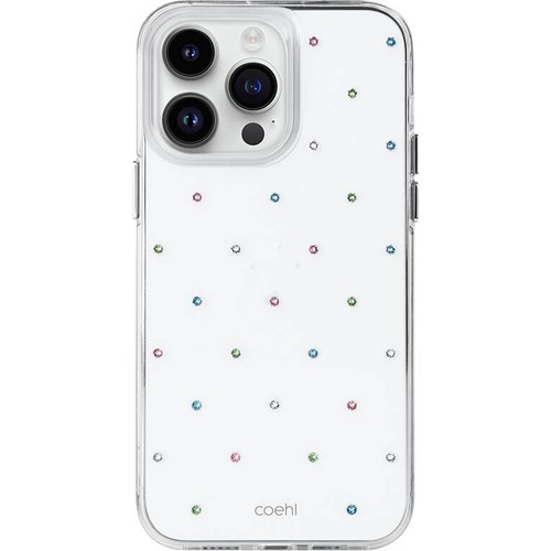 Apple iPhone 14 Pro Max Uyumlu Kılıf Tektaş Desenli Coehl Solitaire Kapak