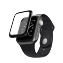 Apple Watch 7 45mm Uyumlu Wiwu Wi-JD105 Easy Install PMMA Pet Ekran Koruyucu + Kolay Uygulama Aparatı