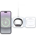 Recci RCW-36 3in1 Katlanabilir Magnetik Kablosuz Şarj Standı