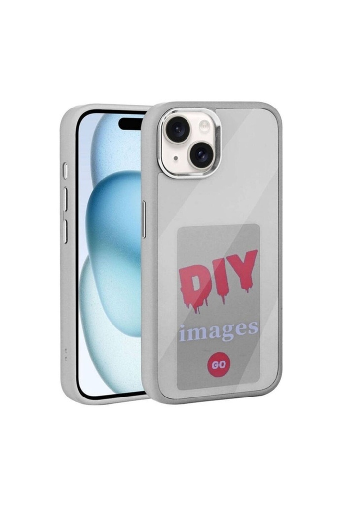 Apple iPhone 14 Uyumlu Kılıf Ekranı Yansıtan Zore Akıllı NFC Kapak