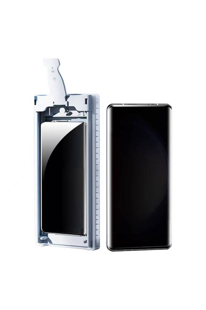 Samsung Galaxy S22 Ultra Uyumlu Zore Uygulama Aparatlı 6in1 Easy Privacy Body Ekran Koruyucu