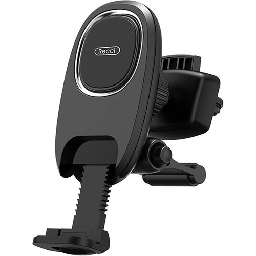 Recci RHO-C06 Magnetik Alt Destek Kolu Tasarımlı Araç Telefon Tutucu