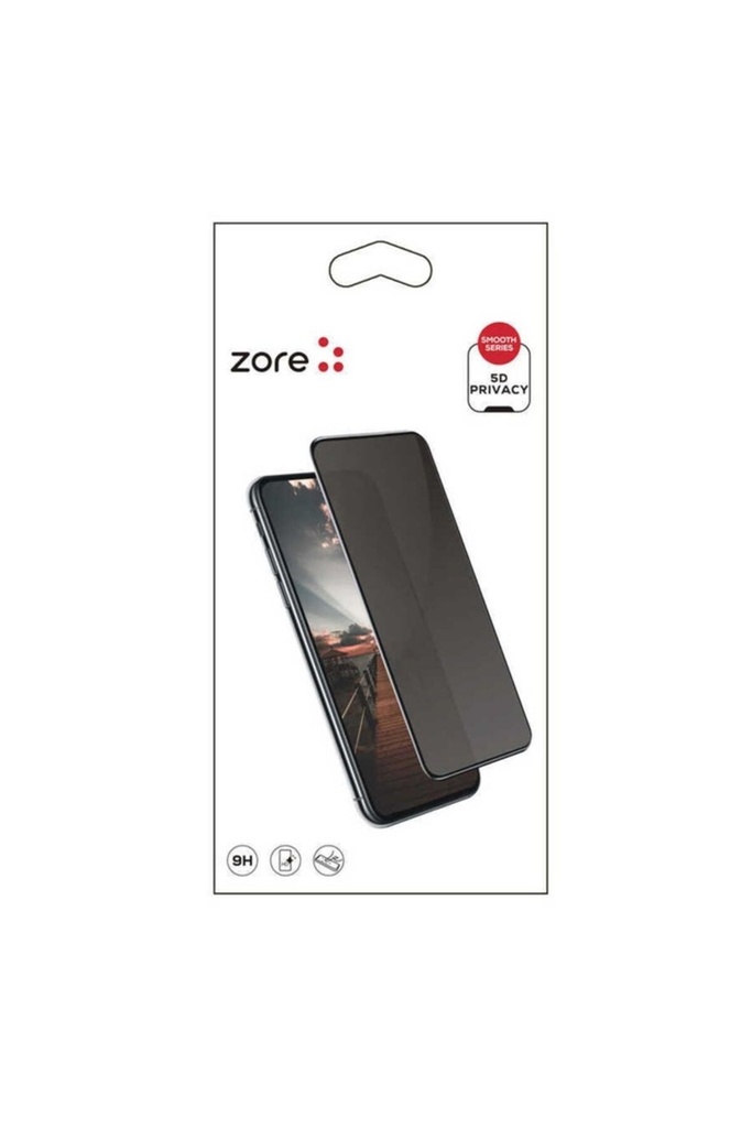 Samsung Galaxy A73 Uyumlu Zore New 5D Privacy Temperli Ekran Koruyucu