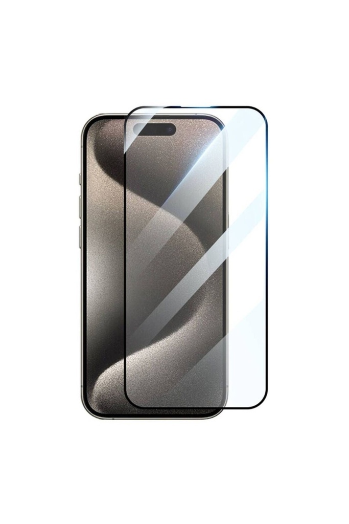 Apple iPhone 15 Pro Max Uyumlu HD Glossy Zore 3D Rak Screen Protector