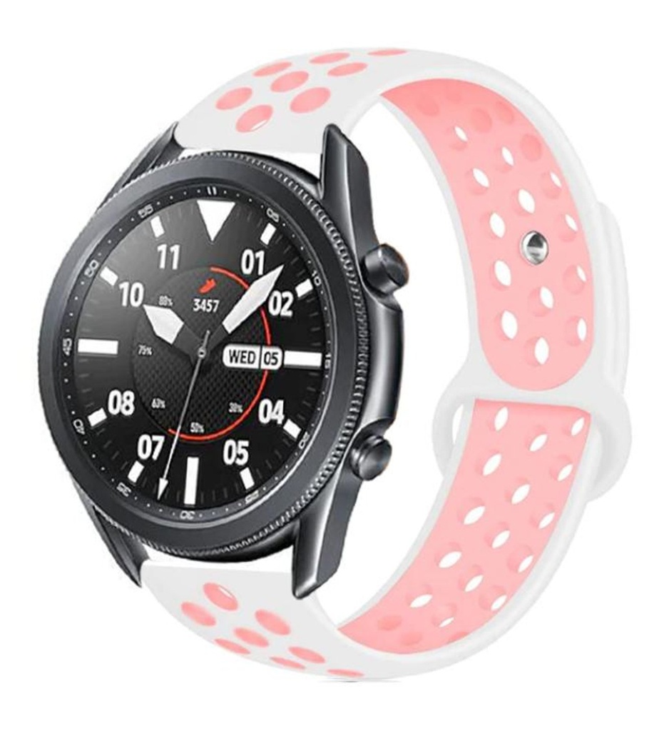 Xiaomi  Amazfit Pace Uyumlu Kordon Silikon Esnek Yumuşak Delikli Spor KRD-02 Kayış