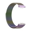 Samsung Galaxy Fit 3 Uyumlu Kordon Hasır Metal Mıknatıslı Örgü Zore KRD-01 Kayış