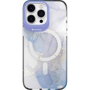 Apple iPhone 14 Pro Max Uyumlu Kılıf M-safe Şarj Özellikli Çift IMD Baskılı Lisanslı Switcheasy Artist-M Veil Kapak