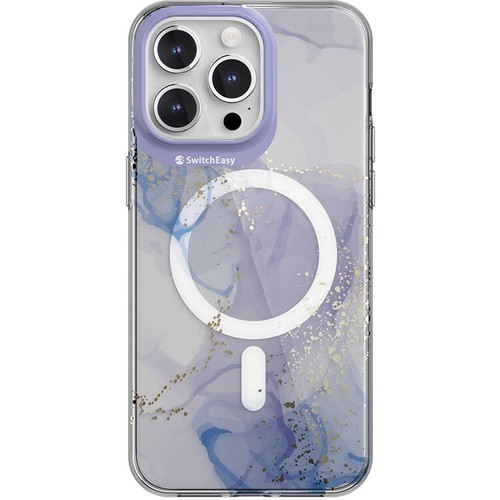 Apple iPhone 15 Pro Max Uyumlu Kılıf M-safe Şarj Özellikli Çift IMD Baskılı Lisanslı Switcheasy Artist-M Veil Kapak