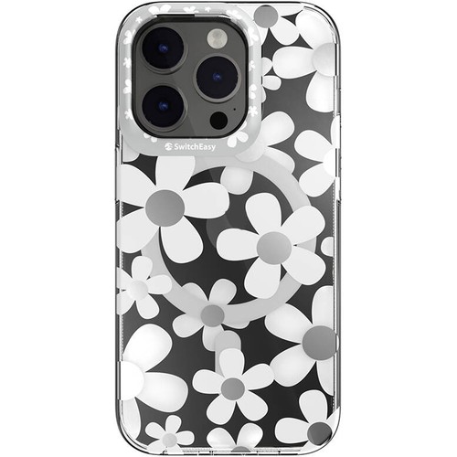 Apple iPhone 14 Pro Uyumlu Kılıf M-safe Şarj Özellikli Çift IMD Baskılı Lisanslı Switcheasy Artist-M Fleur Kapak