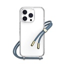 Apple iPhone 14 Pro Uyumlu Kılıf Boyun Askılı Şok Önleyicili Şeffaf Lisanslı Switcheasy Play Kapak