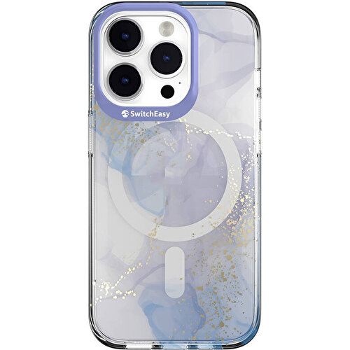 Apple iPhone 14 Pro Uyumlu Kılıf M-safe Şarj Özellikli Çift IMD Baskılı Lisanslı Switcheasy Artist-M Veil Kapak