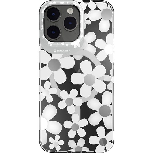Apple iPhone 14 Pro Max Uyumlu Kılıf M-safe Şarj Özellikli Çift IMD Baskılı Lisanslı Switcheasy Artist-M Fleur Kapak