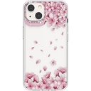 Apple iPhone 13 Uyumlu Kılıf Çift IMD Baskılı Lisanslı Switcheasy Artist Sakura Kapak