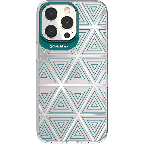 Apple iPhone 13 Pro Uyumlu Kılıf Çift IMD Baskılı Lisanslı Switcheasy Artist Aurora Kapak