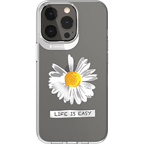 Apple iPhone 13 Pro Uyumlu Kılıf Çift IMD Baskılı Lisanslı Switcheasy Artist Daisy Kapak