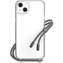 Apple iPhone 14 Plus Uyumlu Kılıf Boyun Askılı Şok Önleyicili Şeffaf Lisanslı Switcheasy Play Kapak