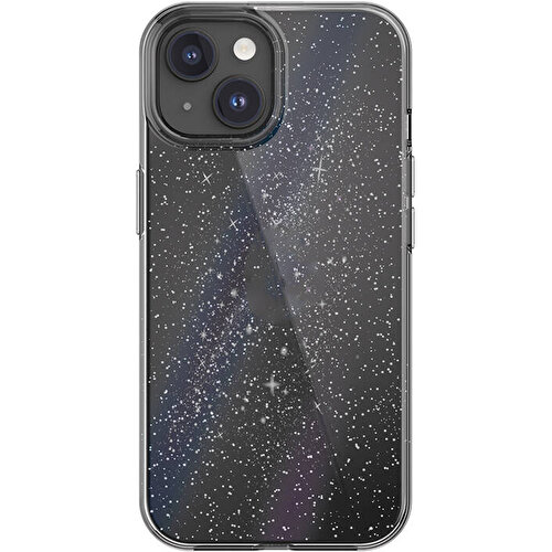 Apple iPhone 15 Uyumlu Kılıf Çift Katmanlı IMD Baskılı Bumper Lisanslı Switcheasy Cosmos Nebula Kapak