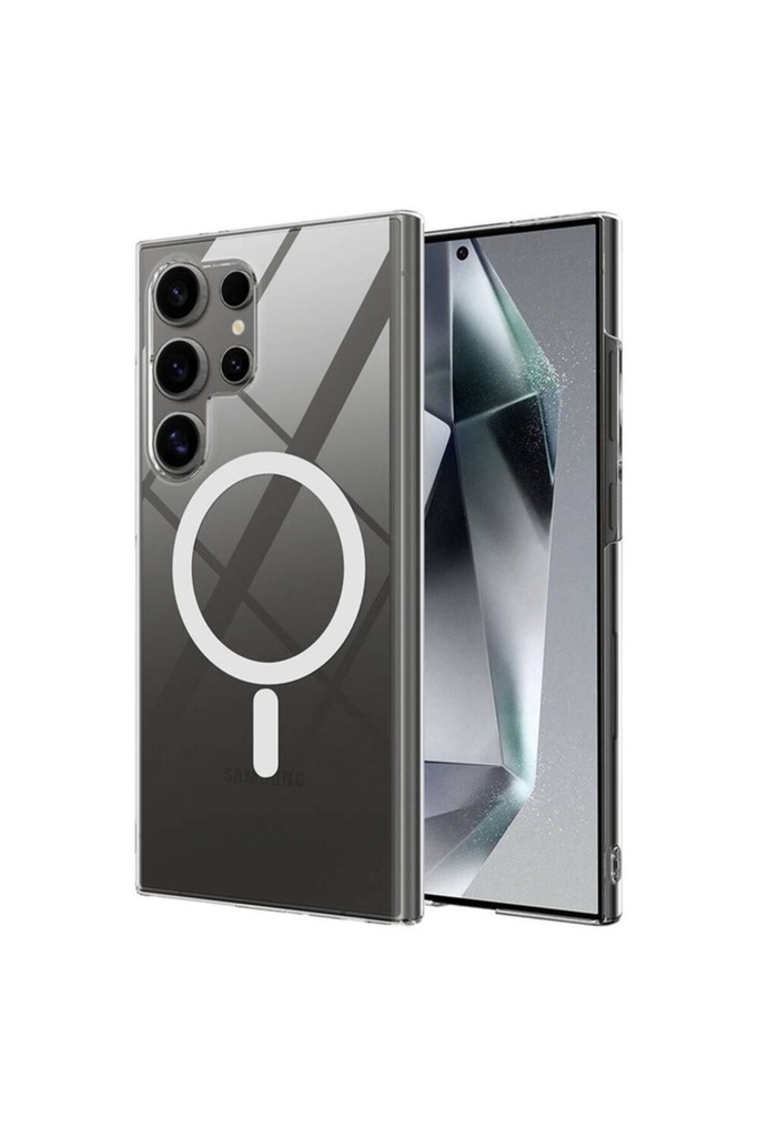 Samsung Galaxy S24 Ultra Uyumlu Kılıf Kamera Korumalı M-safe Sert PC Zore Porto Kapak