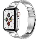 Apple Watch 44mm Uyumlu Wiwu Ultra Thin Steel Belt Three Beads Metal Kordon