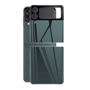 Samsung Galaxy Z Flip 3 Uyumlu Zore 3D Standart 2 in 1 Arka Koruyucu