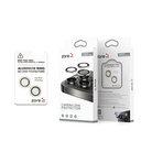 Apple iPhone 15 Plus Uyumlu Zore Safir CL-15 Parmak İzi Bırakmayan Anti-Reflective Kamera Lens Koruyucu