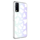 Vivo Y20S Uyumlu Kılıf Zore M-Blue Desenli Kapak