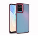 Vivo Y21S Uyumlu Kılıf Zore Flora Kapak