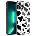 Apple iPhone 12 Pro Uyumlu Kılıf Kamera Korumalı Desenli Sert Silikon Zore Epoksi Kapak