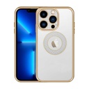 Apple iPhone 13 Pro Uyumlu Kılıf Kamera Korumalı Logo Gösteren Zore Esta Kapak