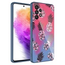 Samsung Galaxy A53 5G Uyumlu Kılıf Kamera Korumalı Desenli Sert Silikon Zore Epoksi Kapak