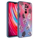 Xiaomi Redmi Note 8 Pro Uyumlu Kılıf Kamera Korumalı Desenli Sert Silikon Zore Epoksi Kapak