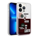 Apple iPhone 13 Pro Uyumlu Kılıf Desenli Sıvılı Zore Drink Silikon Kapak