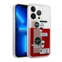 Apple iPhone 13 Pro Max Uyumlu Kılıf Desenli Sıvılı Zore Drink Silikon Kapak
