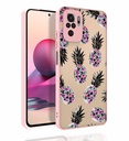 Xiaomi Redmi Note 10 Uyumlu Kılıf Desenli Kamera Korumalı Parlak Zore Nora Kapak