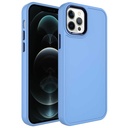 Apple iPhone 13 Pro Max Uyumlu Kılıf Metal Çerçeve ve Buton Tasarımlı Sert Zore Botox Kapak