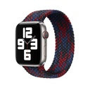 Apple Watch Ultra 49mm Uyumlu Kordon Wiwu Braided Solo Loop Contrast Color Medium Strap Kayış