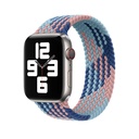 Apple Watch Ultra 49mm Uyumlu Kordon Wiwu Braided Solo Loop Contrast Color Large Strap Kayış