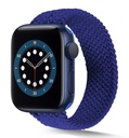 Apple Watch Ultra 49mm Uyumlu Kordon Örgü İşlemeli Esnek KRD-38 Large Strap Kayış