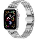 Apple Watch Ultra 49mm Uyumlu Kordon Wiwu Seven Beads Steel Belt Metal Strap Kayış