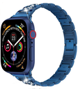 Apple Watch Ultra 49mm Uyumlu Kordon Wiwu Three Beads Set Auger Metal Strap Kayış