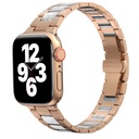 Apple Watch Ultra 49mm Uyumlu Kordon Wiwu Resin Steel Belt Metal Strap Kayış