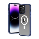 Apple iPhone 14 Pro Max Uyumlu  Kılıf Wireless Şarj Özellikli Zore Hibrit M-safe Kapak