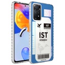 Xiaomi Redmi Note 11 Pro 5G Uyumlu Kılıf Airbag Kenarlı Renkli Desenli Silikon Zore Elegans Kapak